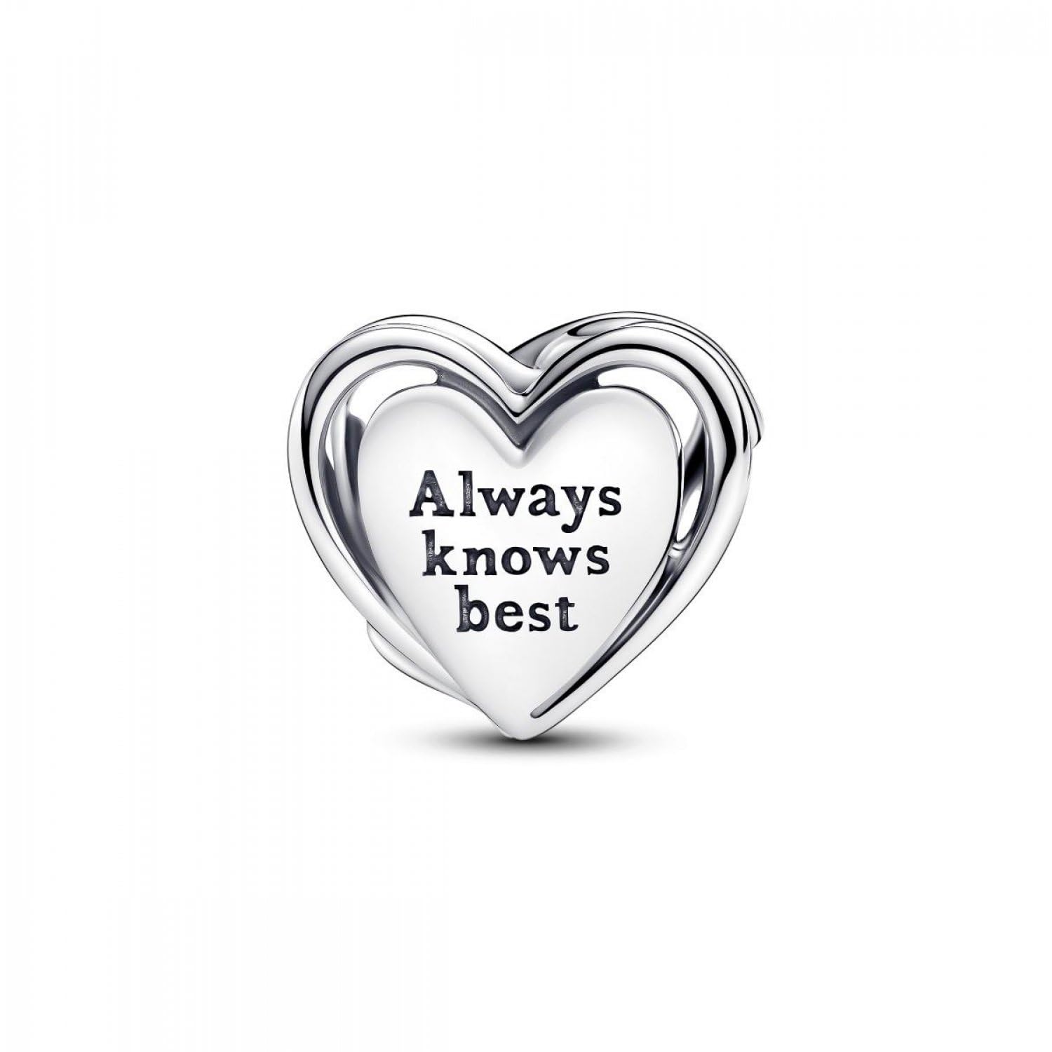 PANDORA Moments - Charm “Mamma per sempre”, in argento sterling