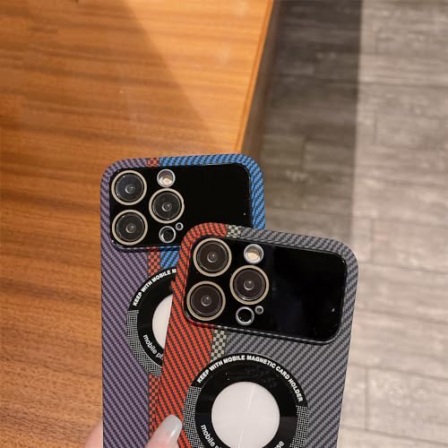 Coque carbone iPhone 14 aimantée anti rayure objectif