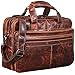 STILORD 'Atlantis' Porte-Documents en Cuir 15,6 Pouces Serviette pour Homme Femme Sac à Bandoulière pour Enseignants Le Bureau Université, Couleur:Milano - Marron