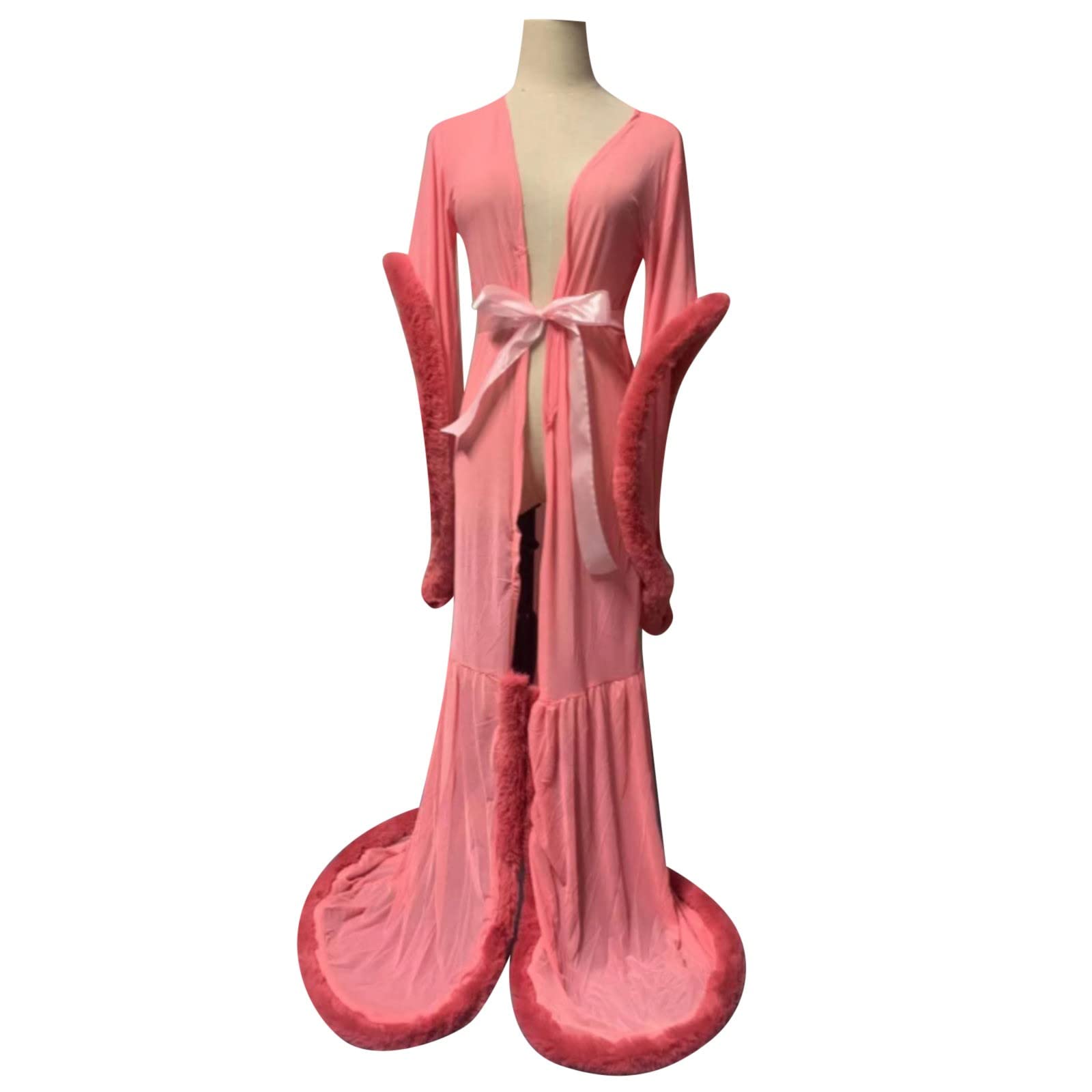 WILLBEST Babydoll Damen Baumwolle Unterwäsche Lingerie Lace Verstellbarer Corsagenkleid Damen Negligee Sexy Lang Mit Mantel Unterwäschen Reizwäsche Netz Strumpfhose Hohle Sexy Spitzen S