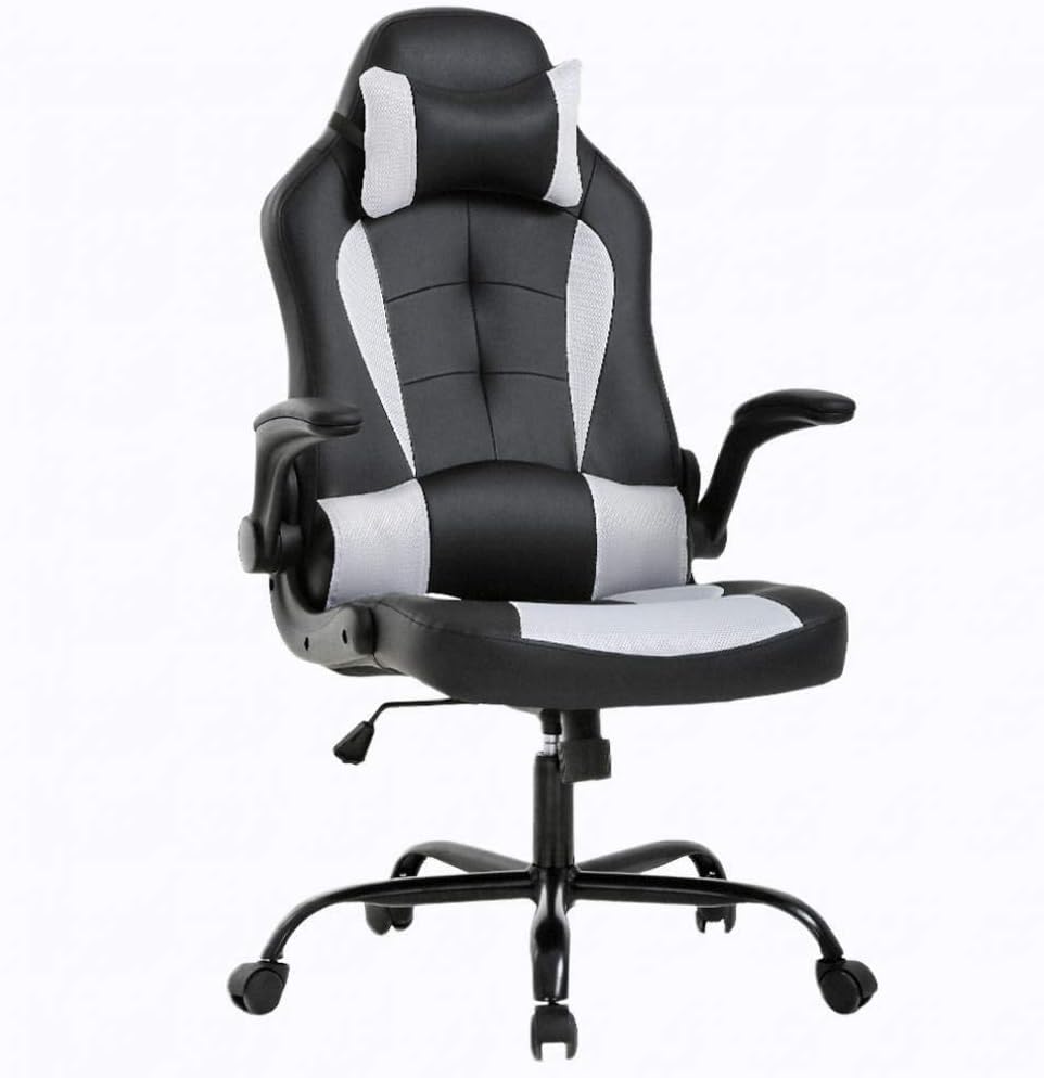 Gaming Office Chair, HighBack PU Leather Racing Chair
