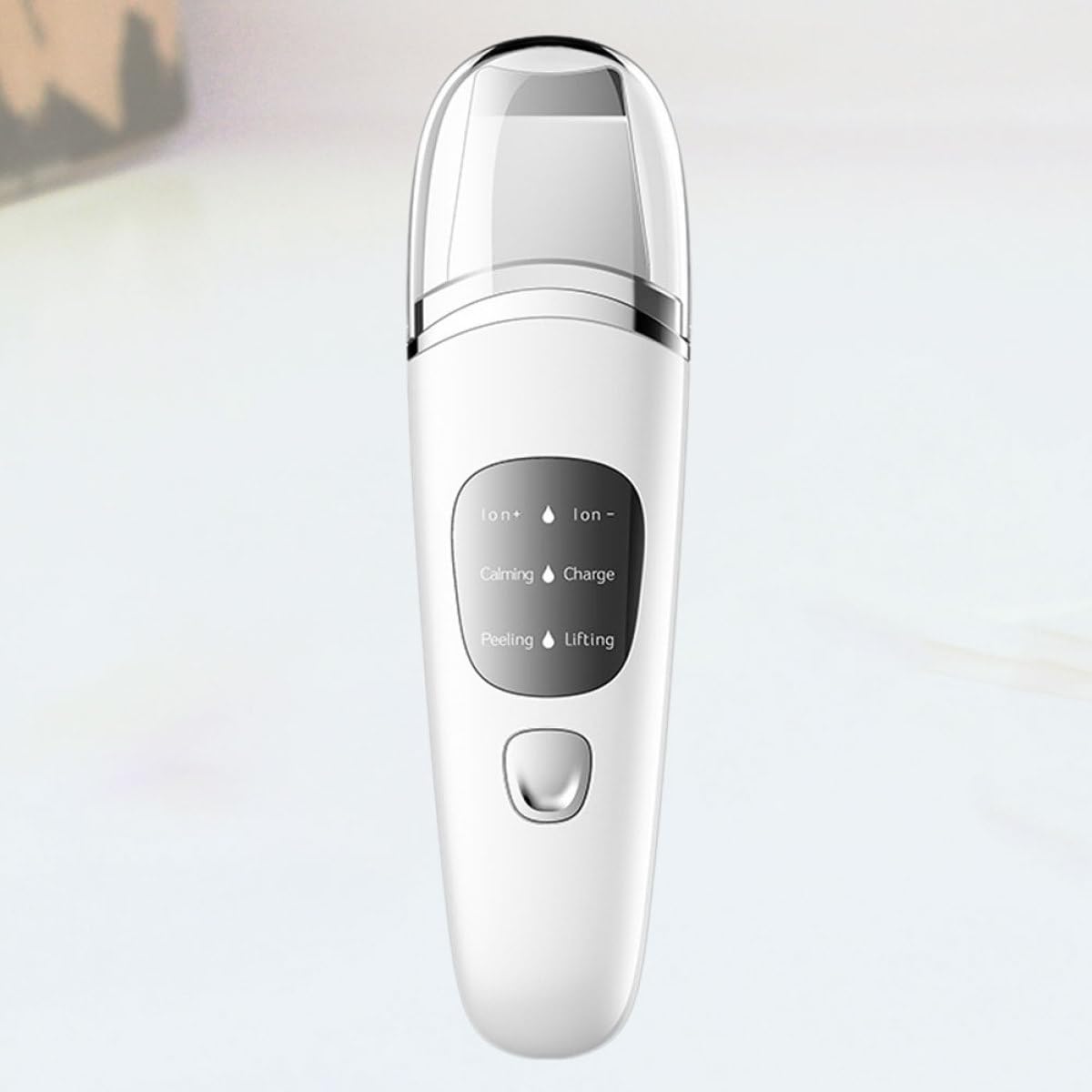 UKCOCO Limpiador Facial Ultrasónico Eléctrico 1 Unidad Máquina De Pala Belleza Portátil para Eliminar Puntos Negros Uso Facial Profesional LCD