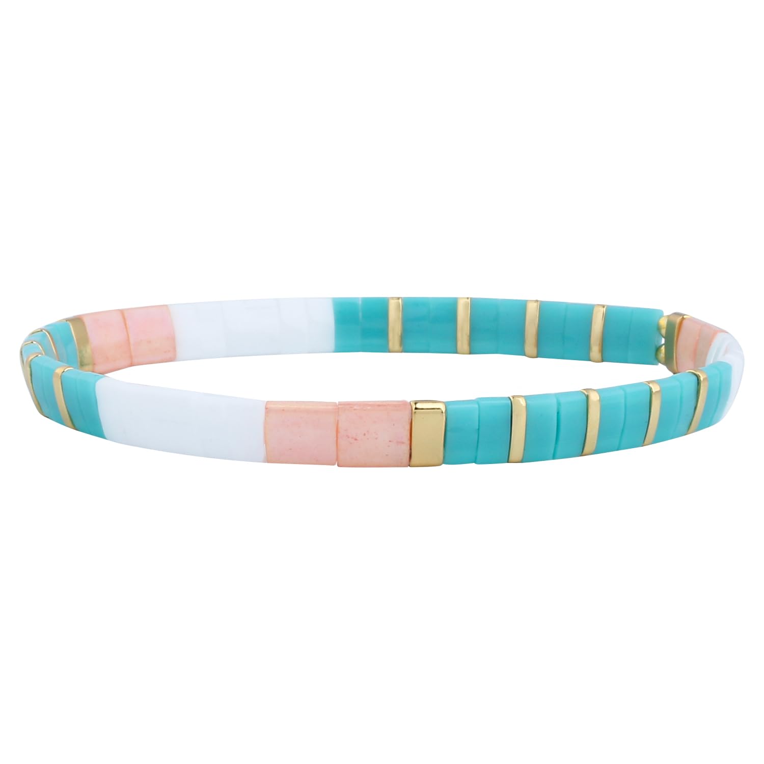 KELITCH Damen Freundschaftsarmbänder Perlen Strang Armbänder