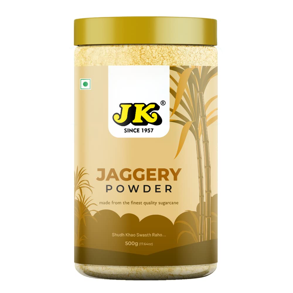 See full amazon price history chart for JK 100% Natural Sweetne 500Gram JAGGERY POWDER Gur/Gud/Shakkar Powder Replacement of Healthy Sugar 500g (Pack of 1) JK 100% Natural Sweetne 500Gram JAGGERY POWDER Gur/Gud/Shakkar Powder Replacement of Healthy Sugar 500g (Pack of 1) (B0BVQK4RHH) Amazon Price History, Amazon Price Tracker