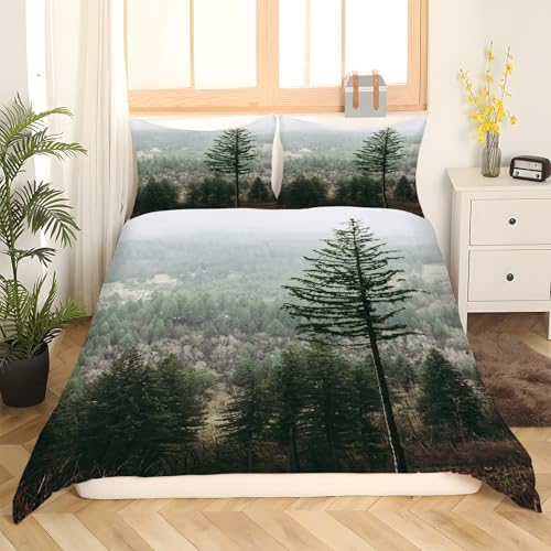Housse de couette 200x200 microfibre douce lit 2 personnes