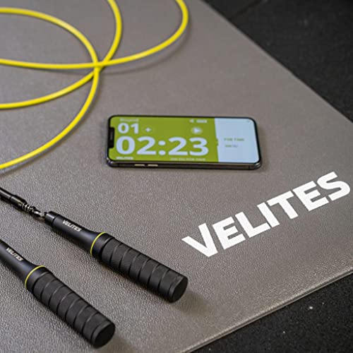 Tapete anti-deslizante Velites para salto, calidad entrenamiento CrossFit, gris miniatura 6