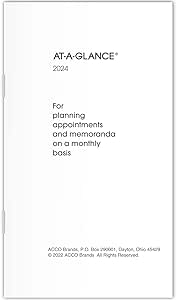 AT-A-GLANCE 2026 Monthly Planner Refill - 3.5 X 6 Inch Pocket Size For - View #9