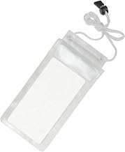 ACM Waterproof Bag Case Compatible with Meigu Leke 4g Mobile (Rain,Dust,Snow & Water Resistant) Transparent