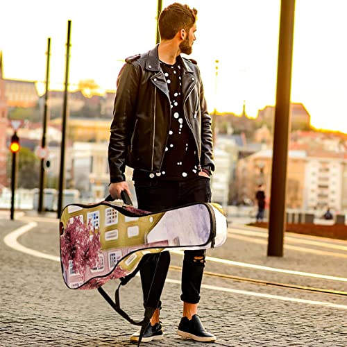 Housse de guitare moderne en tissu Oxford imperméable avec bandoulière réglable - Les Beatles, Paul McCartney, John Lennon, RIngo Starr, George Harrison Housse de guitare moderne en tissu Oxford imperméable avec bandoulière réglable – Image 7