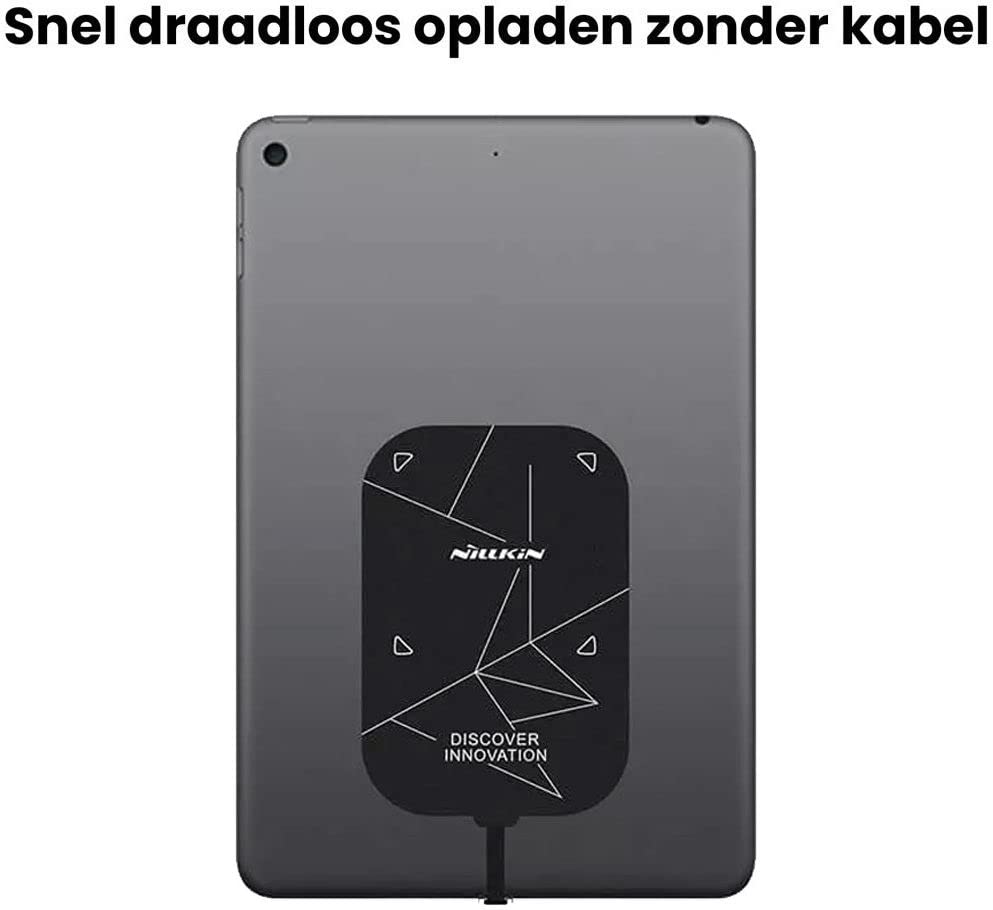 Nillkin Lightning Wireless Charging Receiver 17CM Zwart Nillkin Lightning Wireless Charging Receiver 17CM Zwart