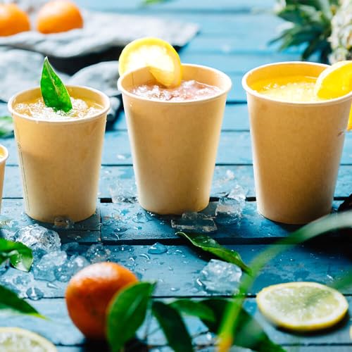 BIOZOYG-Coffee-Cups-Paper-Cups-50-Pack-12-oz-Brown-Water-Cups-Recyclable-Eco-friendly-Disposable-Coffee-Cups-Paper-Tea-Cups-Party-Cups-Solo-Cups-To-Go-Coffee-Cups