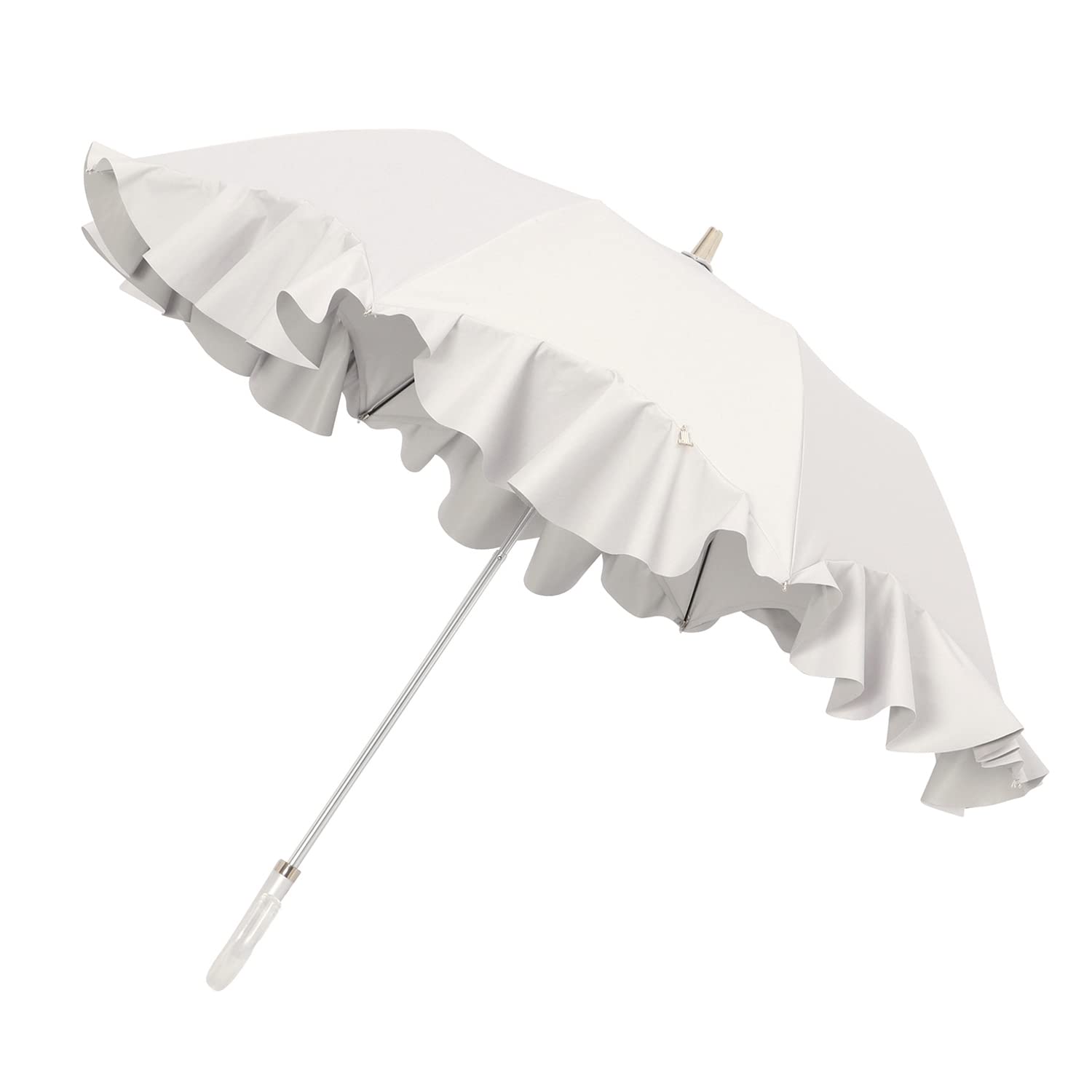 Amazon | ムーンバット 【ランバン オン ブルー】 日傘 楽折 晴雨兼用
