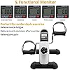 Hausse Portable Exercise Pedal Bike for Legs and Arms, Mini Exercise Peddler with LCD Display