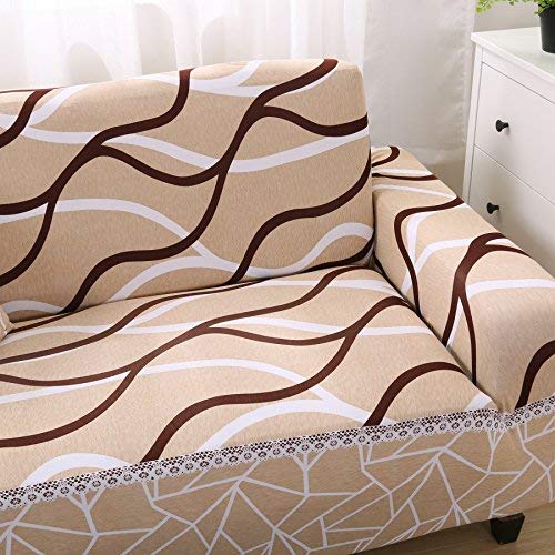 FORCHEER Stretch Couch Covers Sofa Slipcovers Fitted Three Seater Furniture Sofa Protector(Sofa, Printed #9)