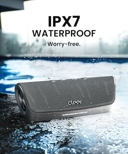 Cleer Scene Wireless Bluetooth Speaker, Grey - image 6