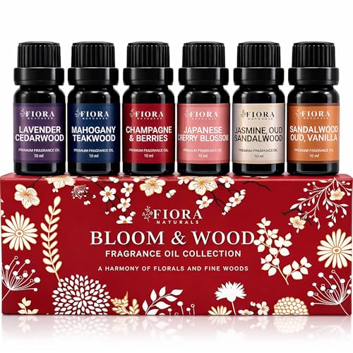 Premium Fragrance Oil Set – Highly Concentrated Scented Oils for Candle Making, Soap, Wax Melts &...