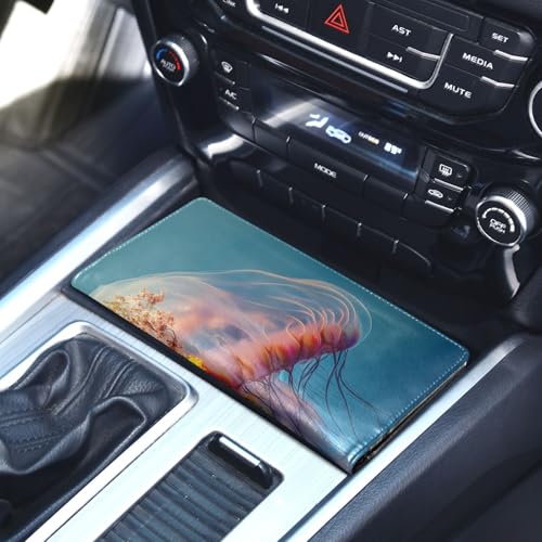 Organizador para autos de cuero miniatura 5