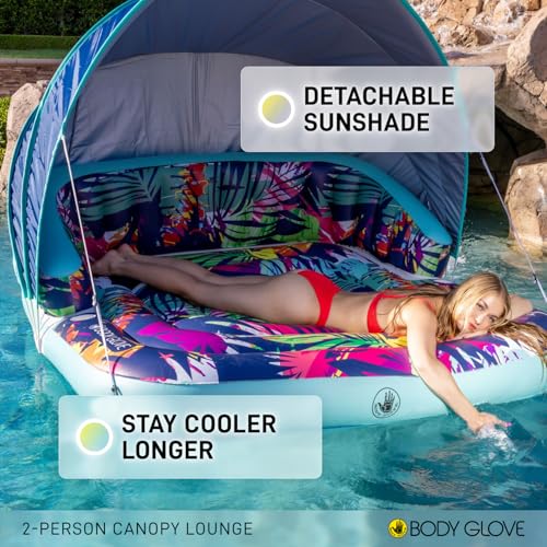 Image of Body Glove 2-Person Pool Canopy Lounge