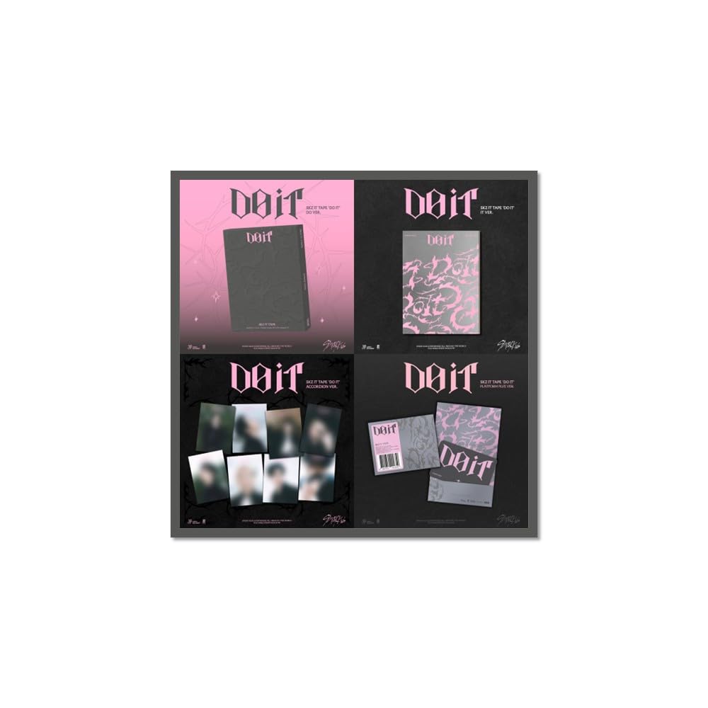 Stray Kids スキズ DO IT ×8 通常盤 未開封×8 セット Amazon.com: Stray Kids DO IT [DO + IT + PLVE + 8 Accordion All 11