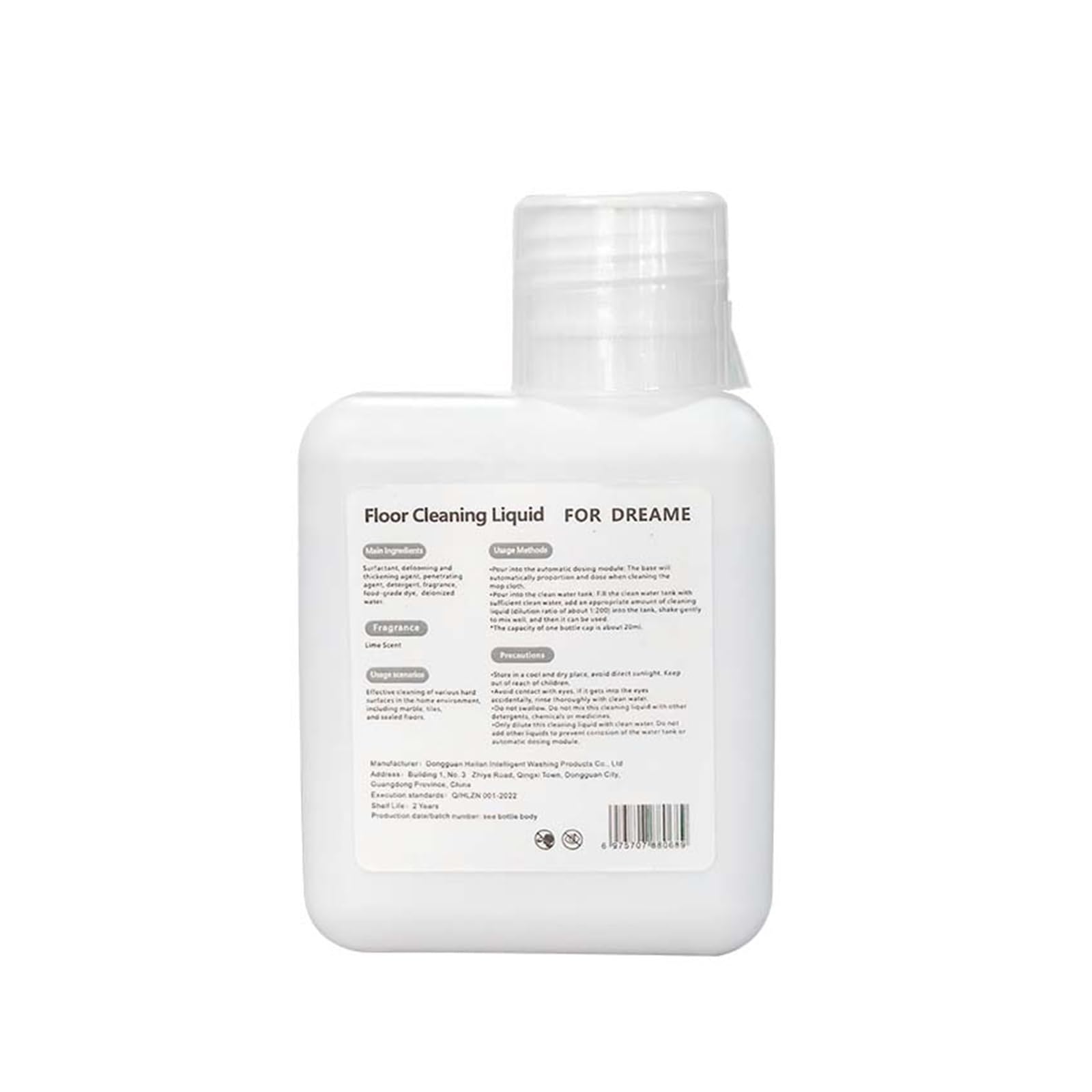 200ml Líquido Limpiador de Suelos Multiusos. Compatible con Dreame L10s Ultra Gen 2/ L30s Ultra/ D10s. | 4pcs