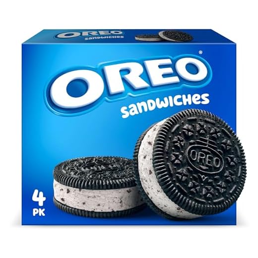 Oreo Frozen Sandwiches, 4 Ct