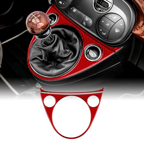 KUNGKIC Für Fiat 500 2011-2023 Abarth 595 2016-2023 Auto Mitte Konsole Dekoration Panel Schalthebel Gangschaltung innerer Rahmen Kohlefaser Aufkleber Zubehör Geschenk,Rot,Manuelles Getriebe KUNGKIC Für Fiat 500 2011-2023 Abarth 595 2016-2023 Auto Mitte Konsole Dekoration Panel Schalthebel Gangschaltung innerer Rahmen Kohlefaser Aufkleber Zubehör Geschenk,Rot,Manuelles Getriebe