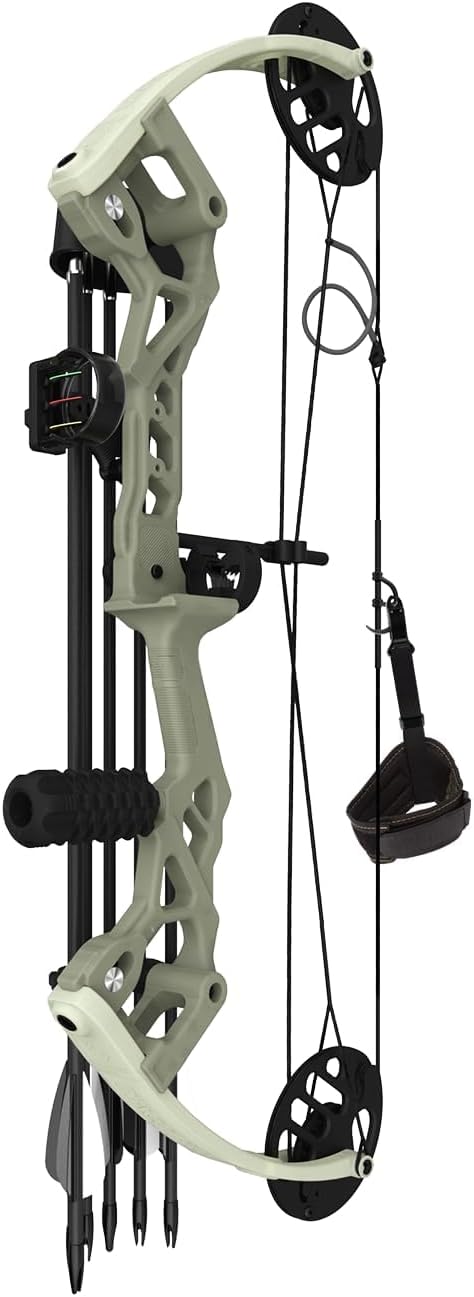Archery Dragon X6 Compound Bow Kit for Youth, Kids & Beginners, Bow and Arrows Set, 19”-28” Draw Length, 15-30 LBS Draw Weight, RH Only