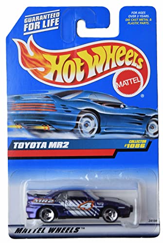 Hot Wheels Toyota MR2, purple #1086 miniatura 1