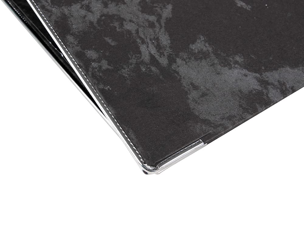 C&P Archivador A-Z + Caja Negro Jaspeado, Folio Ancho 80 mm. (Pack x10)