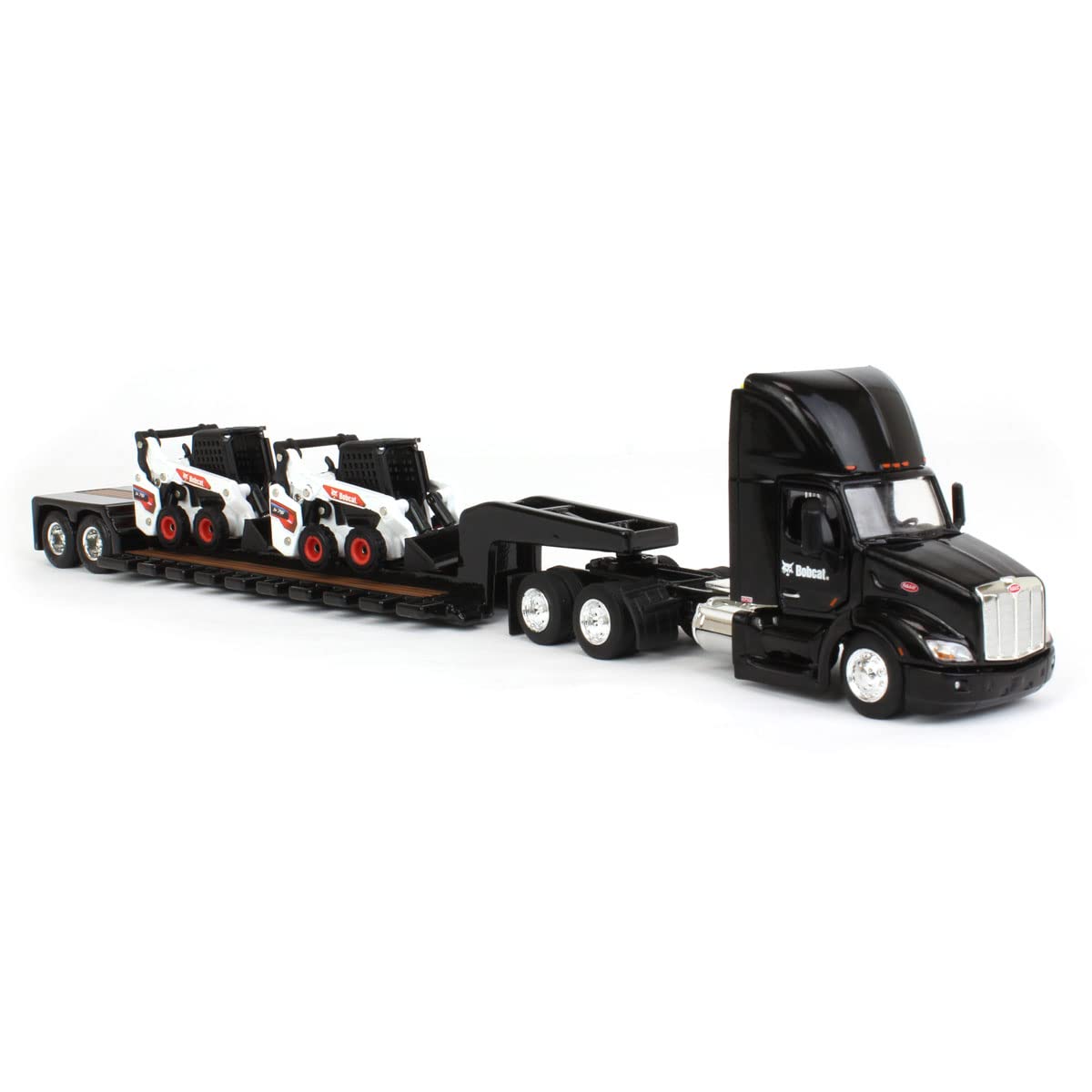 Amazon.com: ERTL 1/64 Peterbilt 579 w/Lowboy & 2 Bobcat S76 Skid