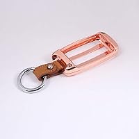 Vista 6 de YIWANG Funda para llavero de automóvil de aleación de zinc para Land Rover Discovery Sport LR4 LR5, para Range Rover Evoque Sport Vogue Velar