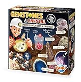 Coffret Pierres Précieuses et Cristaux – Kit Découverte Enfants 8+ avec 27 Pierres Aut...
