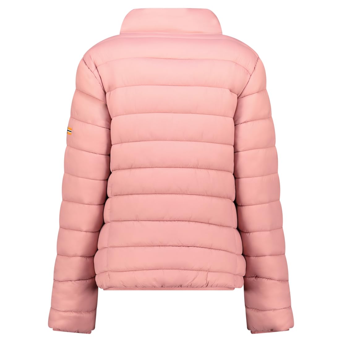 Geographical Norway ATIKAMAP Mujer - Chaqueta ligera acolchada mediada - Chaqueta cálida Daily Wear - Chaqueta al aire libre a prueba de viento con capucha desmontable - Estilo urbano otoño invierno