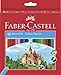 Faber-Castell 120148 CASTLE crayons de couleur hexagonal ECO, étui de 48