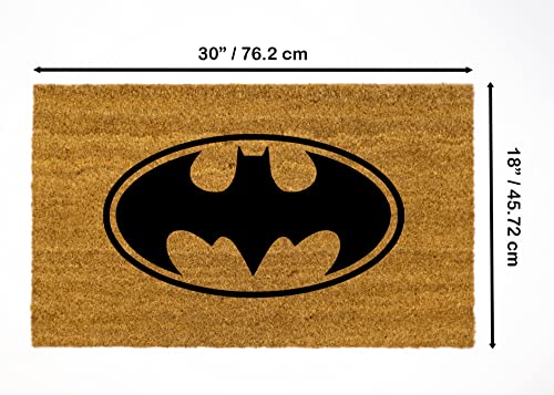 Batman Welcome Doormat - Funny Front Door Outdoor Indoor Home Decor Mat - Perfect For Friend Wife Husband Wedding Anniversary Housewarming Birthday Closing Gift #TOP1