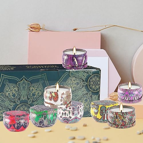 Cltniket Scented Candles Gift Set, 2.5 Oz Soy Wax Aromatherapy Candle For Home, Romantic Candles Gift For Mother Day Christmas Valentines Birthday thumb #5
