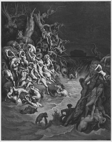 Cuadro de lienzo de Gustave Doré para decorar las paredes de tu dormitorio con arte bíblico