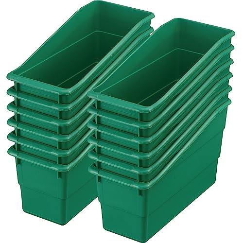 Image of Really Good Stuff Durable Book & Binder Holders, 12-Pack, Green