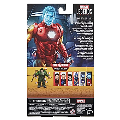 HASBRO SHANG CHI Hasbro Marvel Legends Series, Figurine Tony Stark (A.I.) de 15 cm à Collectionner, à partir de 4 Ans Multicolore