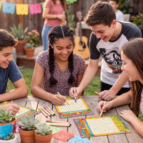 Skyygemm Juego Mexican Fiesta 30 Tarjetas Tema Mexicano miniatura 4