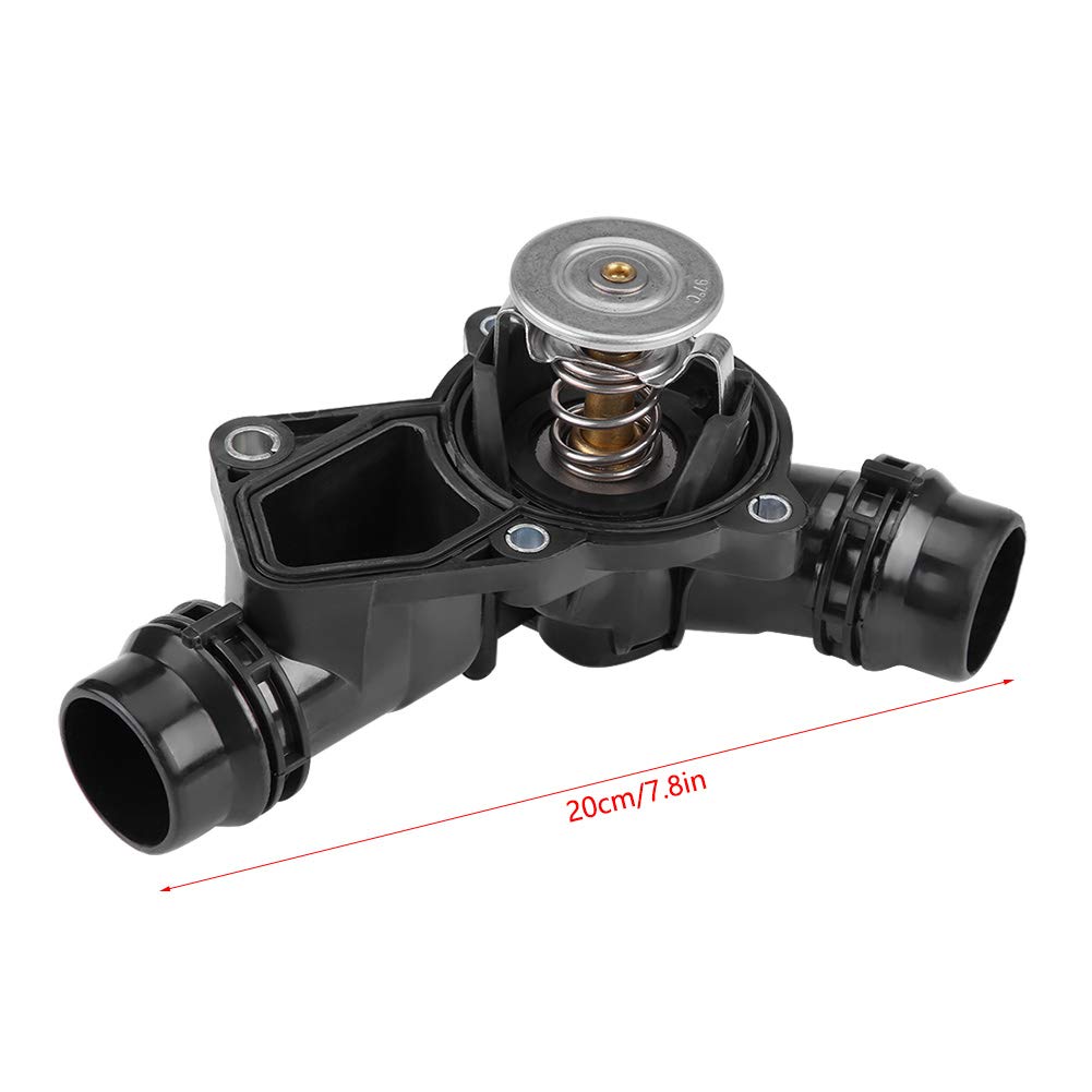 Ensemble de Boîtier de Thermostat avec Joint de Capteur Remplacer, Thermostat de Liquide de Refroidissement Moteur et Ensemble de Boîtier 11531437040 pour E46 E39 X5 X3 Z3 Z4