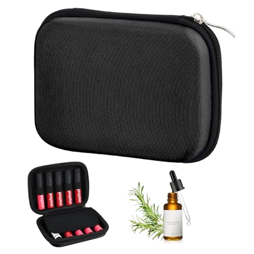 Amexo Boîte Huile Essentielle 10 Bouteilles Imperméable Organisateur D'Huile Essentielle...