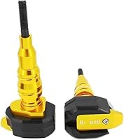 Vista 12 de Accesorios para motocicleta, marco de protección contra caídas, almohadillas de protección anti choque para Benelli TRK251 TRK 251 (color : rojo)