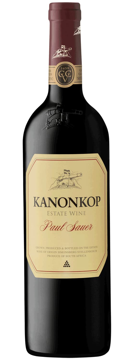 Kanonkop Paul Sauer, Vino Rosso Sud Africa, 1 Bottiglia 750Ml - 4