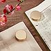 PH PandaHall 2pcs Round Block Paperweight Chinese Calligraphy Paper Weight 1.5