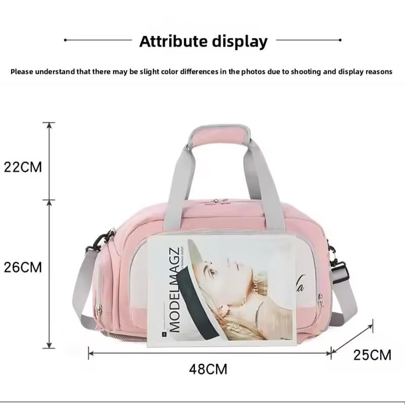 Image of LIGHTNIING HAMMERZ Polyester Multi Purpose 3 in 1 Travel Duffle Bag and Backpack Lightweight Waterproof Carry Luggage Bag with Shoe Compartment (Pista Green)