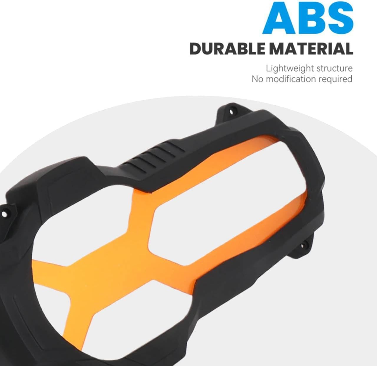Fits for BMW R1250GS Adventure/ R1250GS (2018-2024) Motorcycle Accessories Headlight Guard Protector Headlight Protective Cover for R1200GS LC Adventure (Clear Lenses)