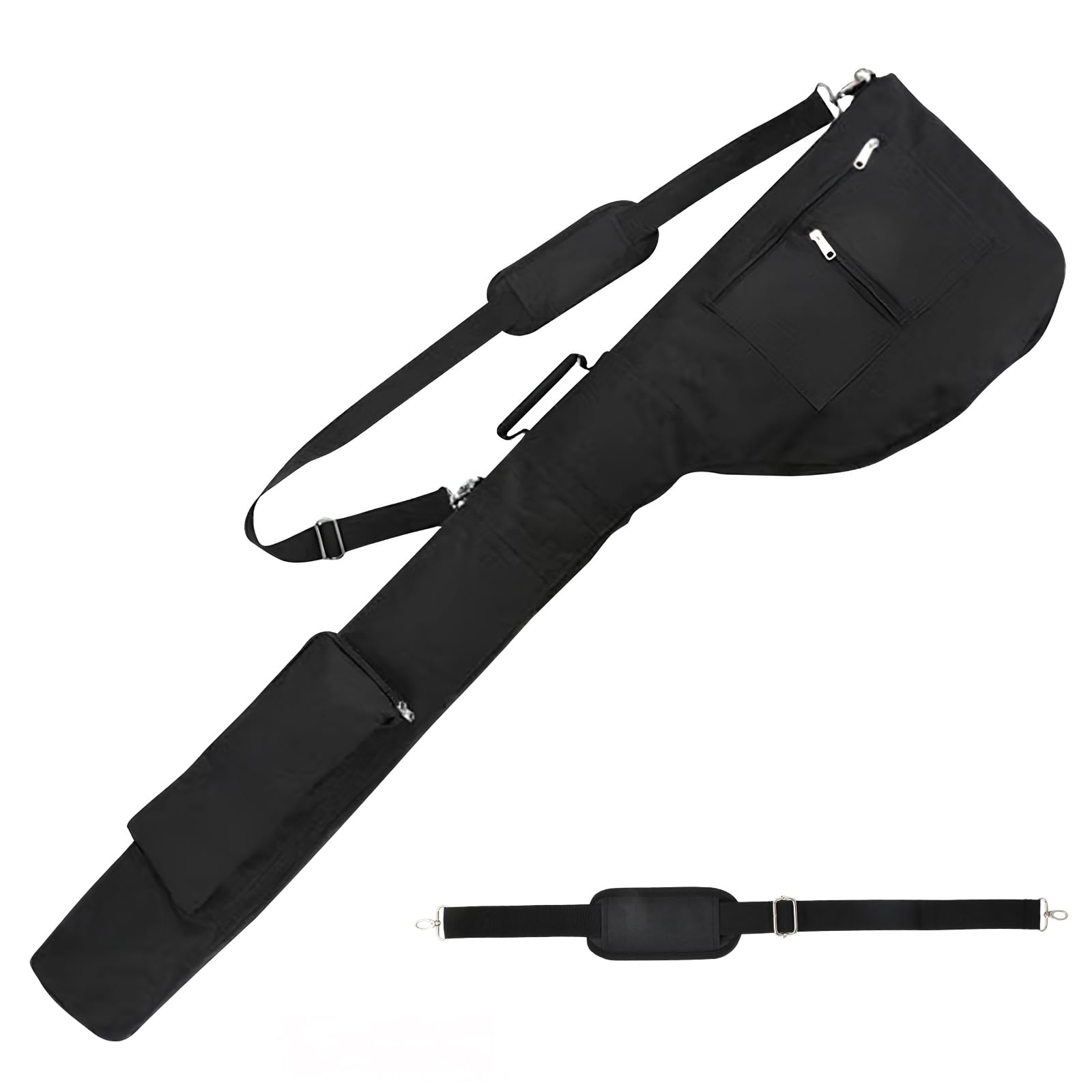 Borsa da Viaggio per il Golf, Borsa da Golf Pieghevole, Borse da Trasporto Leggera per Club, Mini Borse da golfs Impermeabili, Portatile con Manico, Sacca golf per Donne Uomini