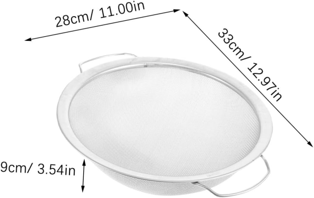 BESTOYARD Stainless Steel Paint Strainer Filter Mesh for Gallon Buckets Fine Mesh Paint Filter Screen for Spray Gun Accessories