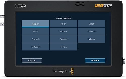 Miniatura 9 de Blackmagic Design Video Assist Monitor de grabación HDMI HDR de 5" 12G-SDI